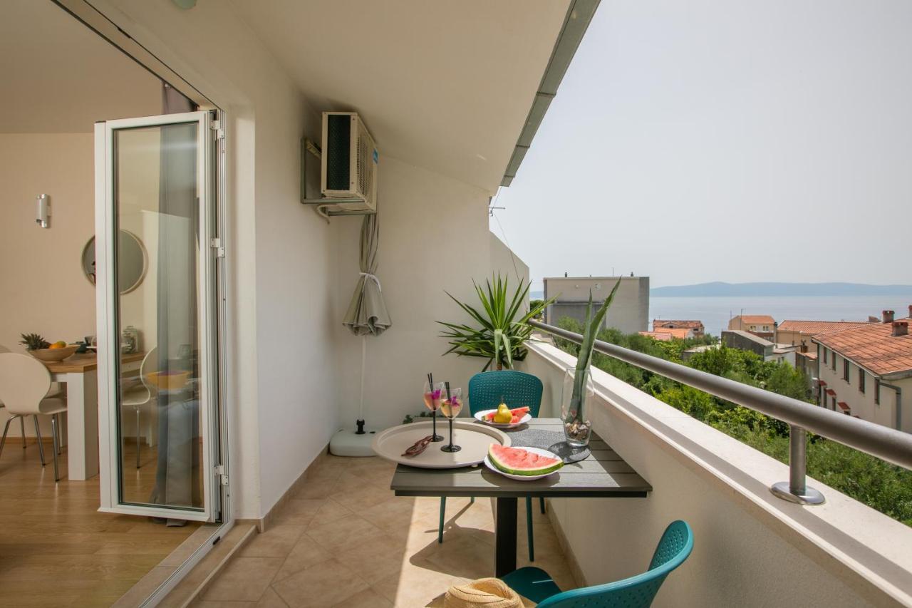 Sea View Ela Apartments Podgora Kültér fotó