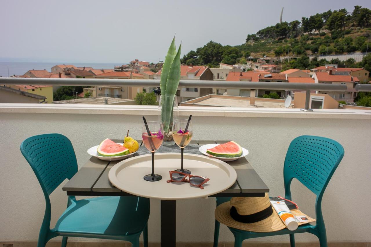 Sea View Ela Apartments Podgora Kültér fotó