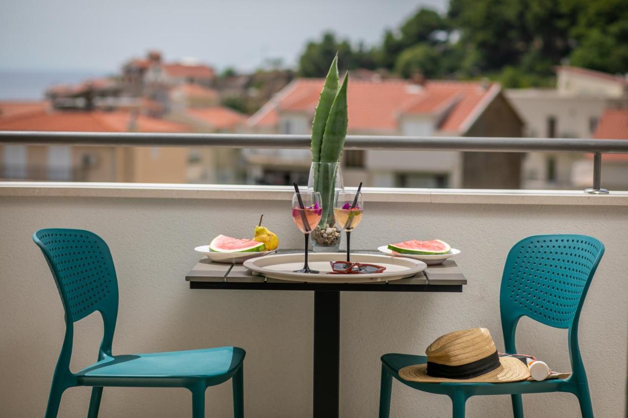 Sea View Ela Apartments Podgora Kültér fotó