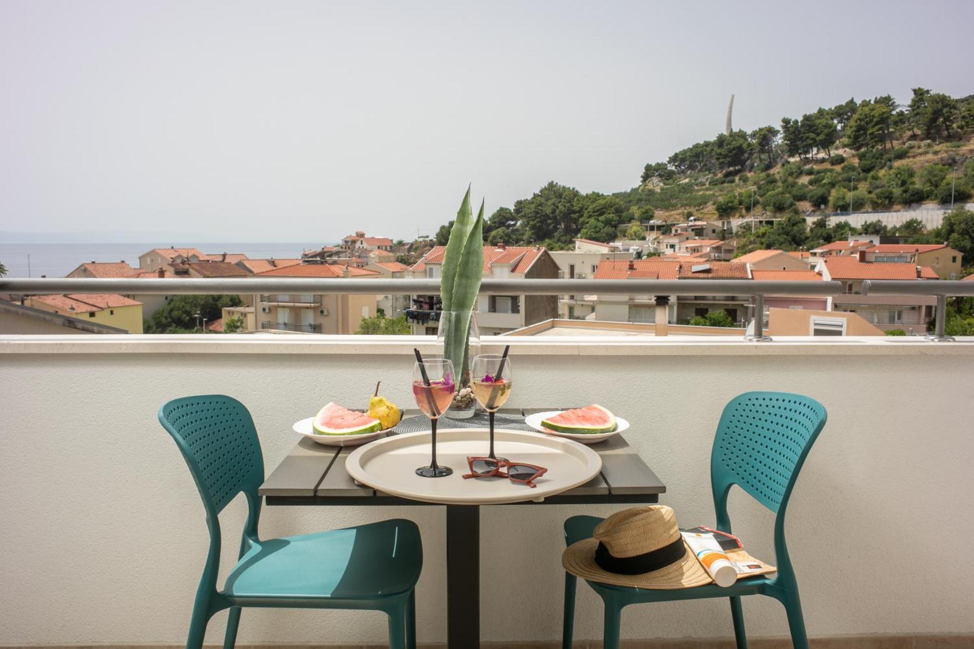 Sea View Ela Apartments Podgora Szoba fotó