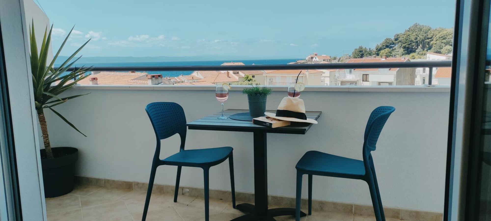 Sea View Ela Apartments Podgora Szoba fotó