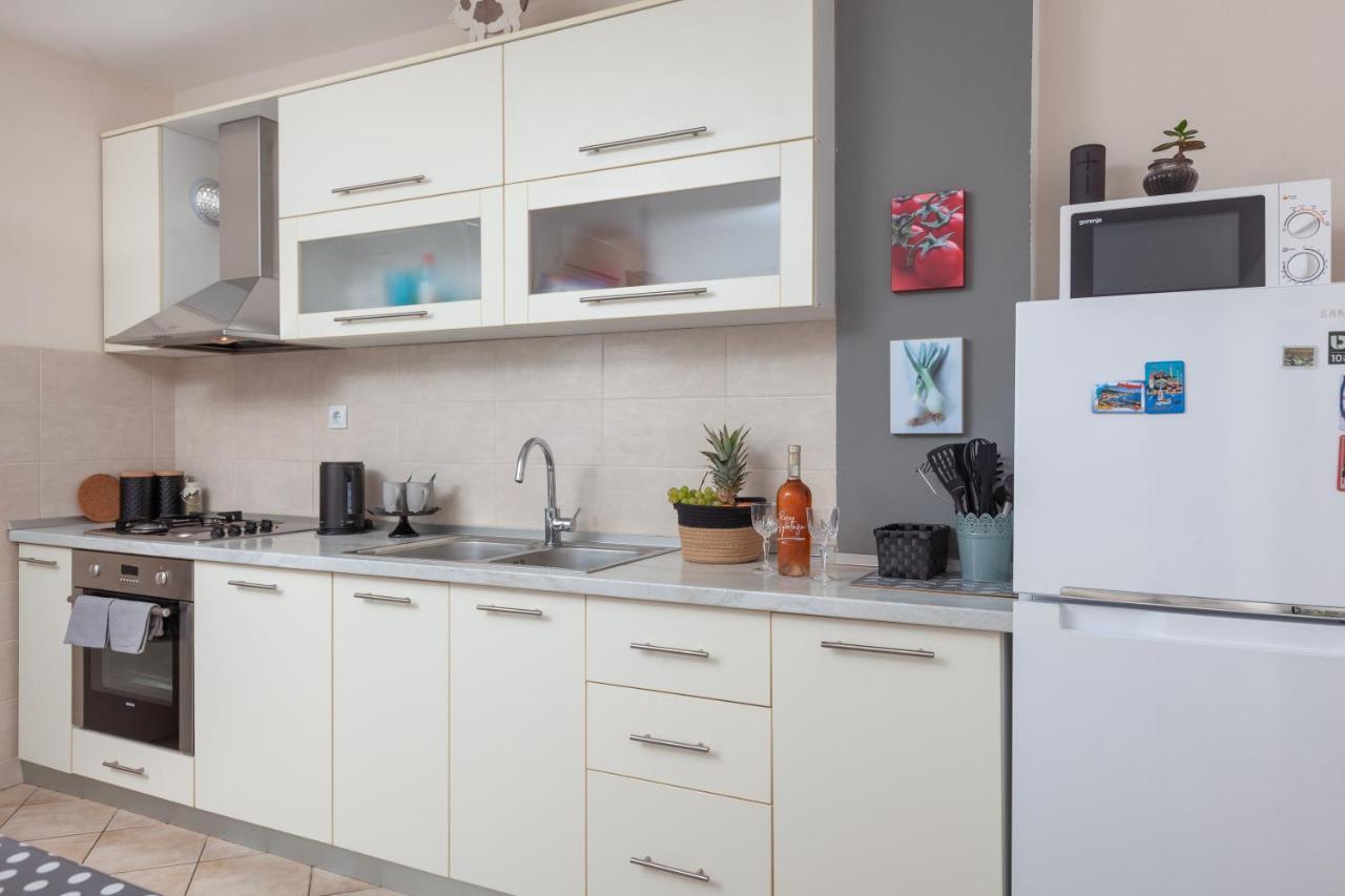 Sea View Ela Apartments Podgora Kültér fotó