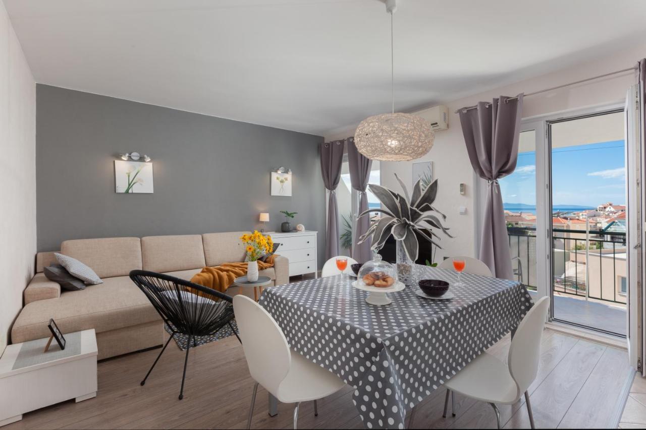 Sea View Ela Apartments Podgora Kültér fotó