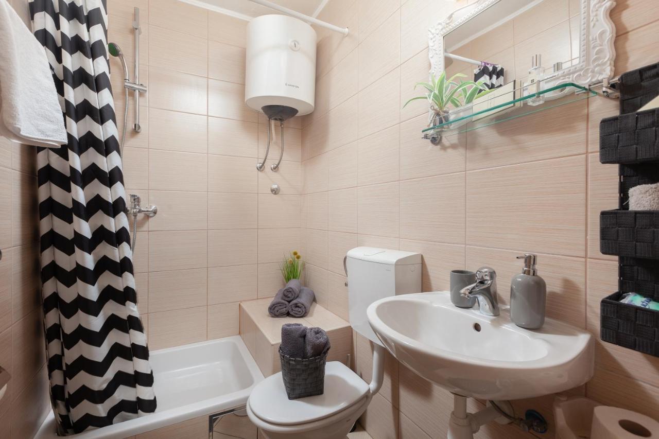 Sea View Ela Apartments Podgora Kültér fotó